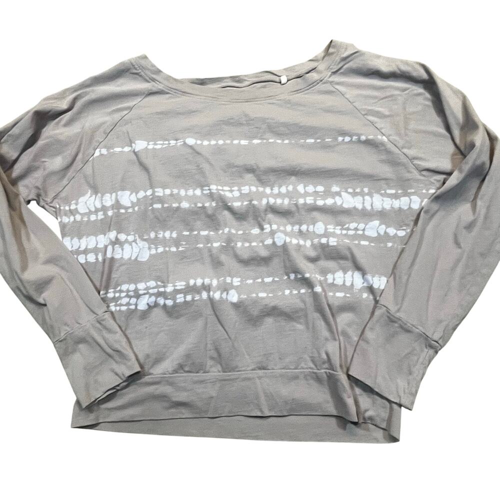 Prana Tie‎ Dye Crewneck Sweatshirt Medium Sustainable Yoga Outdoorsy Purple